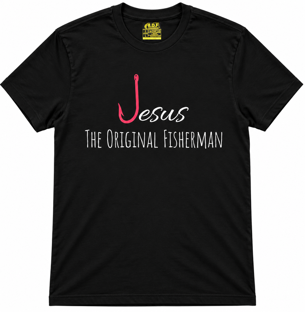 Jesus The Original Fisherman - Black